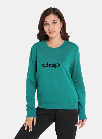 Buy Pop-Over Pullover Green in UAE