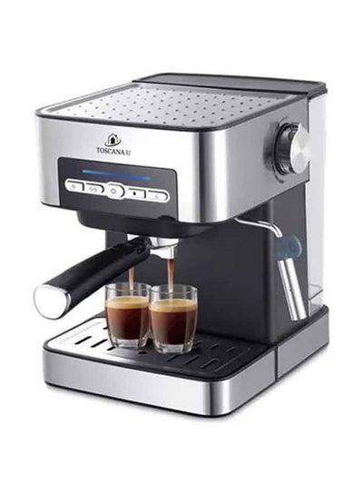 Buy Steam Espresso Maker 1.6 L 850.0 W sk-6862 Black/Silver in Egypt