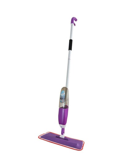 اشتري Floor Mop With Spray For Polishing And Sterilizing Ceramic And Marble Purple 700مل في مصر