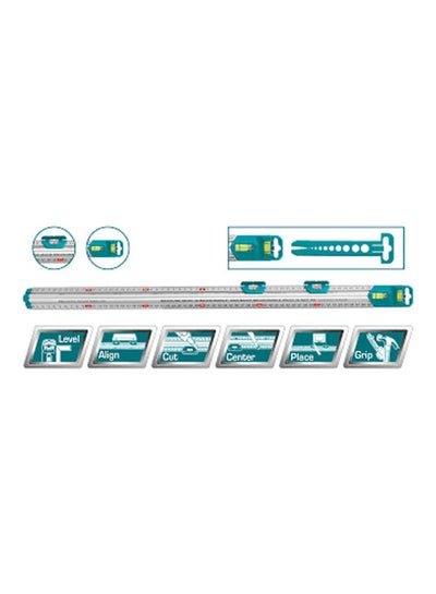 Buy Measuring Measurement Ruler Multicolour in Egypt