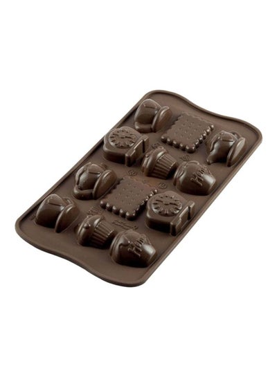 Buy Easy Choc Teatime Mould Brown in UAE