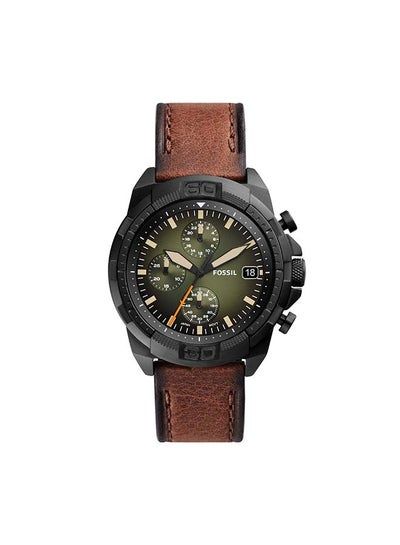 Buy Men's Chronograph Leather Wrist Watch FS5856 in UAE