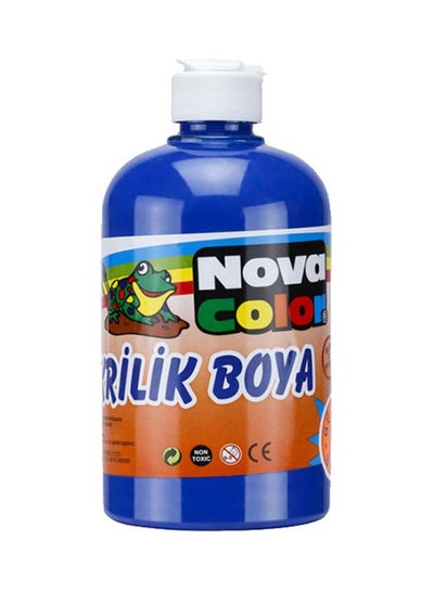 Buy Color Acrylic Paint Bottle 500 Grams Blue in Egypt