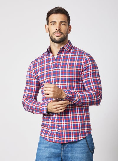 Buy Checkered Shirt Multicolour in UAE