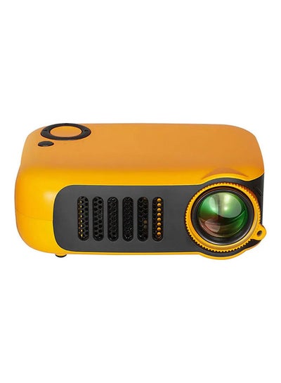 Buy Smart Mini Projector A2000 Yellow in UAE