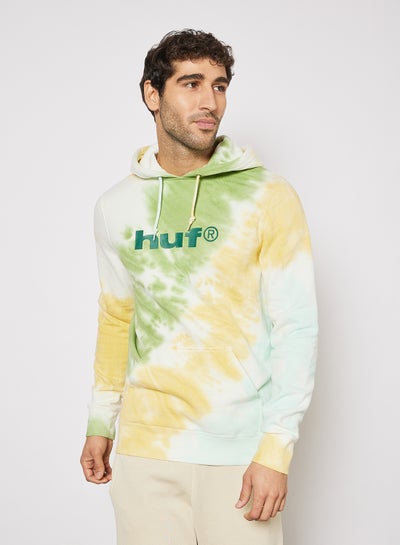 Buy Lo-fi Tie-Dye Hoodie Multicolour in Saudi Arabia