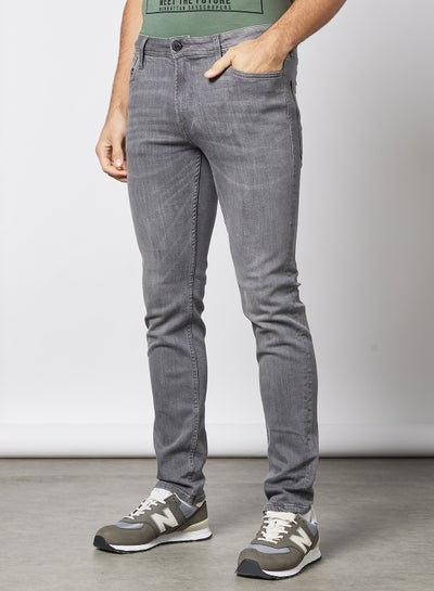 Buy Now - Classic Denim Jeans Grey with Fast Delivery and Easy Returns in  Riyadh, Jeddah and all KSA