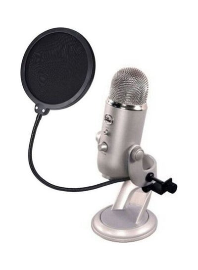 Buy Microphone Mic Mask Shield Silver in Egypt