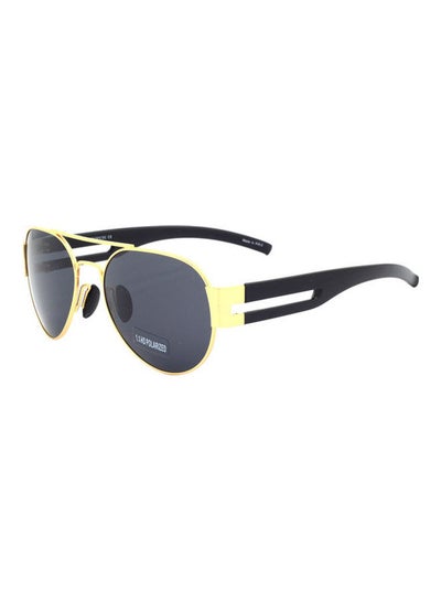 Buy Men's Sunglasses Polarized Lens Pilot Metal Frame in Saudi Arabia