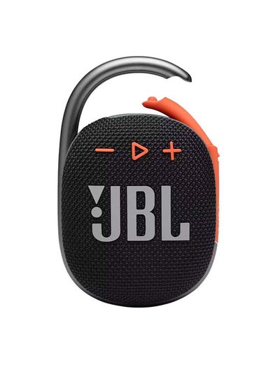 Buy Clip 4 Portable Bluetooth Speaker Black/Orange in Egypt