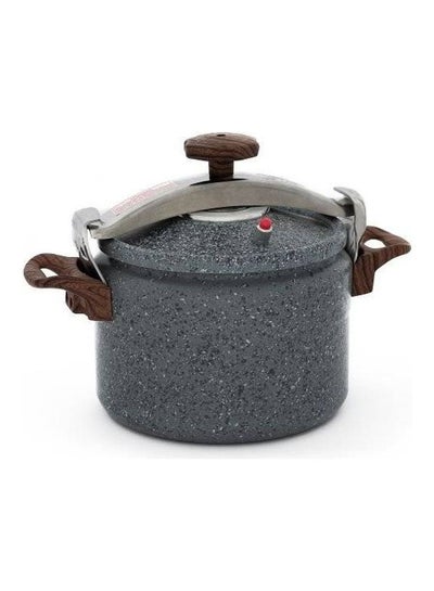 Buy Granite Pressure Cooker Grey 9Liters in Saudi Arabia