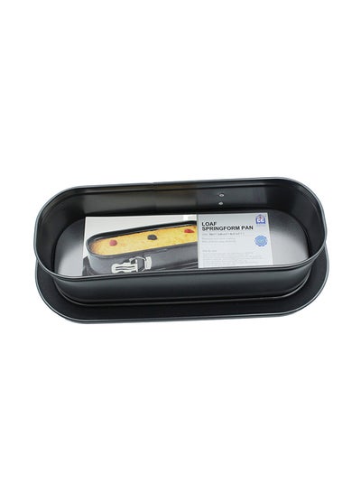 Buy Loaf Springform Pan Black 30x8x11.5cm in UAE