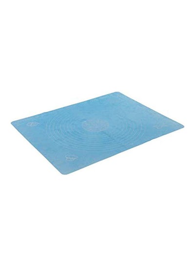 Buy Silicone Dough Mat Blue 40 x 60cm in Egypt