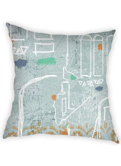 اشتري El Leil Retro Print Cushion متعدد الألوان 50*50سم في مصر