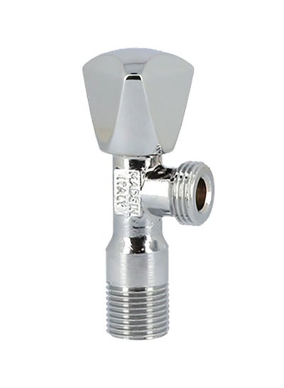 Buy Angle Valve With Tricon Handle Silver 30x20x14cm in Saudi Arabia