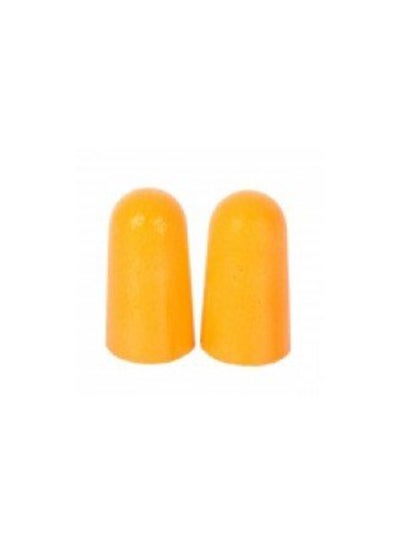 Buy 2-Piece Foam Ear Plugs Orange in Saudi Arabia