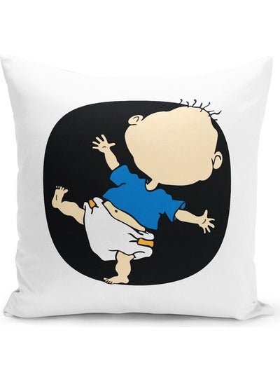 Buy Tommy Pickles Design Rugrats Home Decor Throw Pillow Multicolour 16 x 16cm in UAE