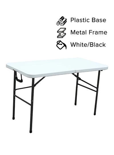 Buy Foldable Buffet Table Multicolour 122x75x60centimeter in Saudi Arabia