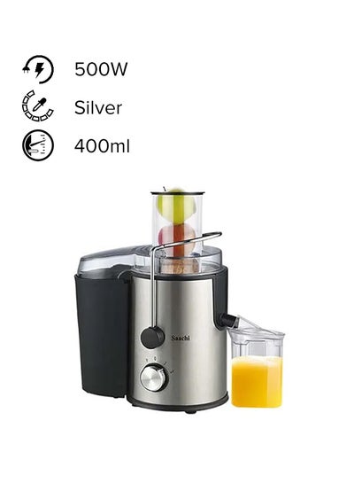 Buy Juicer With Jar 400 ml 500 W NL-JU-4067 Silver in Saudi Arabia