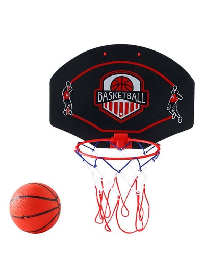 Buy Children's Hanging Indoor Basketball Board Game Without Holes 11x36x28cm in Saudi Arabia