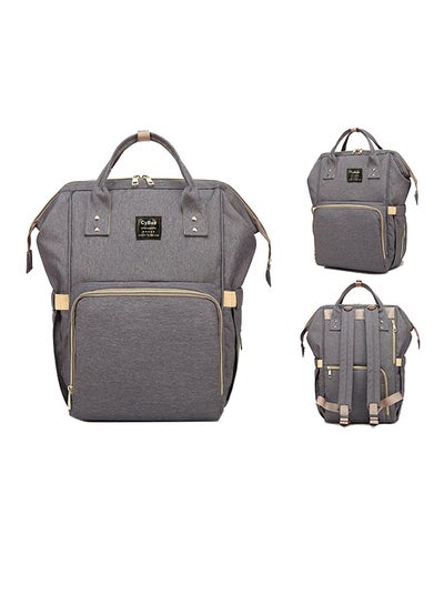 اشتري Waterproof Multifunctional Large Capacity Backpack - Grey في السعودية