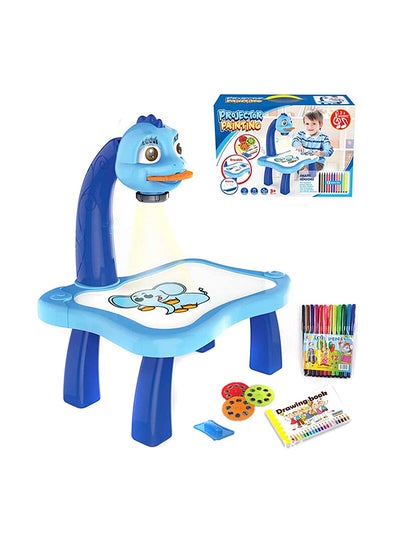 Buy Projector Painting Educational Learning Drawing Art Attractive And Durable Smart Toy Kit Desk in Saudi Arabia