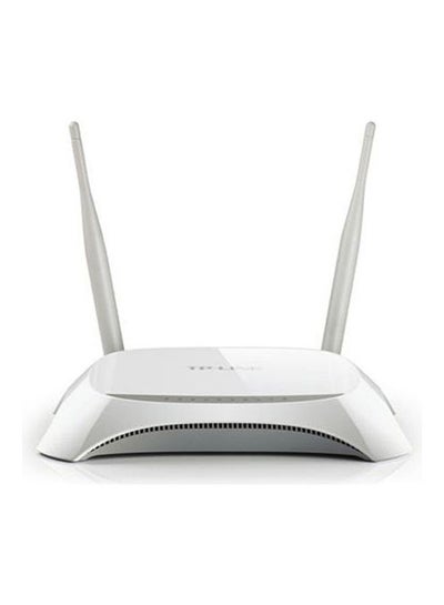 اشتري 300Mbps 3G/4G Wireless N Router - With 2 Detachable Antennas White في الامارات