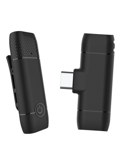 اشتري Mini Wireless Lavalier 2.4G Microphone Black في السعودية