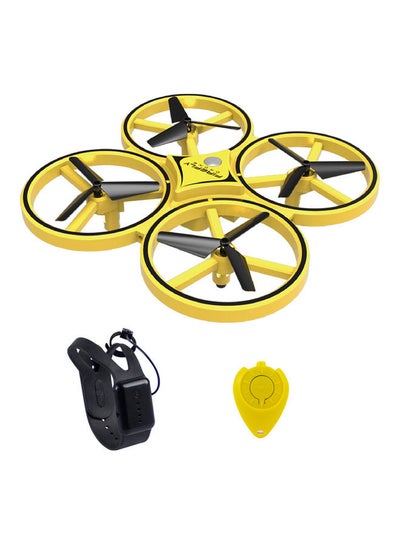 Buy Hand Controlled Infrared Motion Sensor Toy Drone With Led Lights For Kids 21*10.2*21cm in UAE