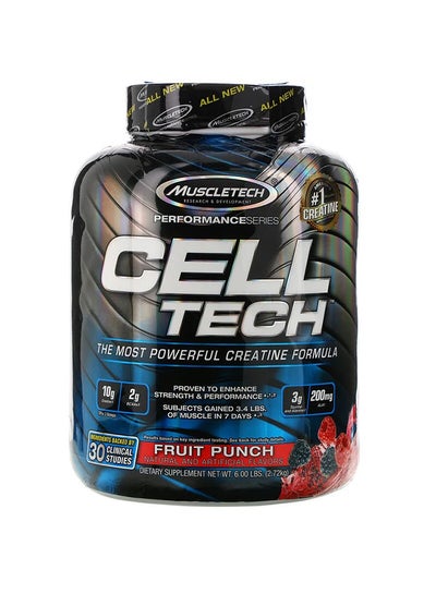 Buy Cell Tech The Most Powerful Creatine Formula Pre-Workout - Fruit Punch - 56 Servings in Saudi Arabia