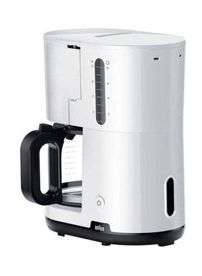 Buy Coffee Maker 10 Cups, Anti Drip System, Opti-Brew System, Double Scale Water Window, Dishwasher Safe, 40 Minutes Auto Shut Off, BPA Free 2.5 L 1000 W KF1100WH White in Saudi Arabia