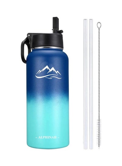 Built Double Walled Vacuum Insulated Stainless Steel Water Bottle 24 oz 2X 