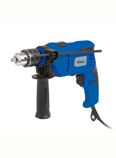 Buy Electric Impact Drill For Wood, Concrete And Metal VT1106 Blue 1.93kg in UAE