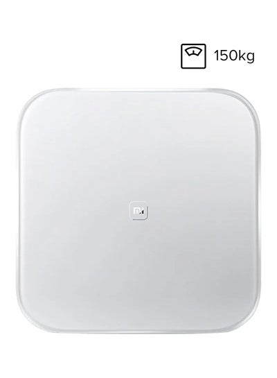 Buy LED Display Smart Weighing Scale White in UAE