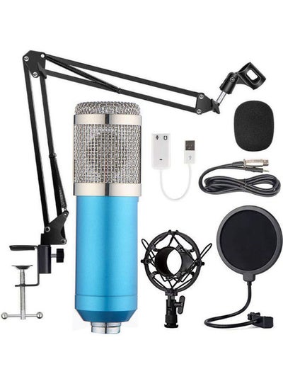 اشتري Plug And Play USB Condenser Microphone أزرق في السعودية