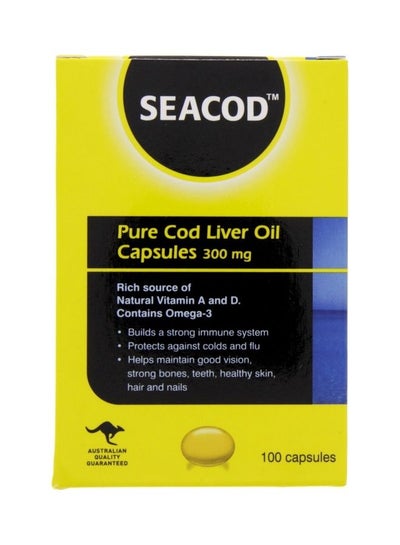 Buy liver oil 300mg 100 Capsules in UAE