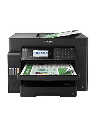 Buy EcoTank L15150 A3+ 4-in-1 Print, Scan, Copy, Fax Wireless Inktank Business Printer Black in Saudi Arabia