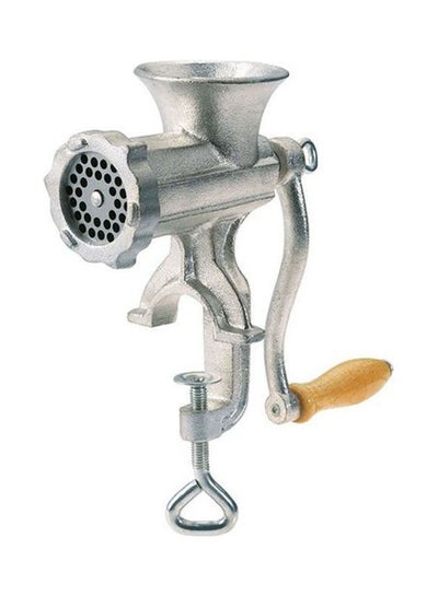 اشتري Hand Aluminium Meat Mincer Silver 10cm في السعودية