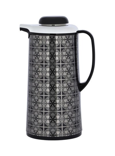 Buy Stainless Steel Vaccum Flask Black/Grey 14.5x14.5x29cm in UAE