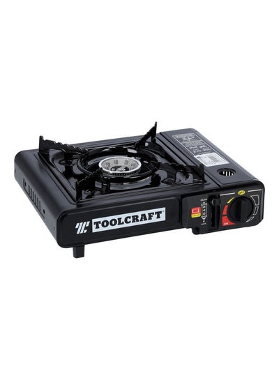 Buy Portable Gas Stove Black 33.5x26x8cm in UAE