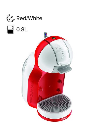 اشتري ماكينة تحضير القهوة دولتشي جوستو 0.8 L 1500.0 W MiniMe Red & White أحمر/أبيض في الامارات