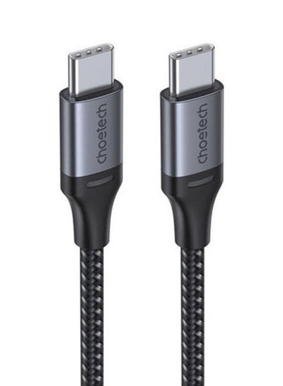Buy Type C Cable 60W Black/Grey in UAE