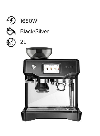 Buy Barista Touch Automatic Espresso Machine 2.0 L 1680.0 W BES880BST Black Stainless Steel in UAE