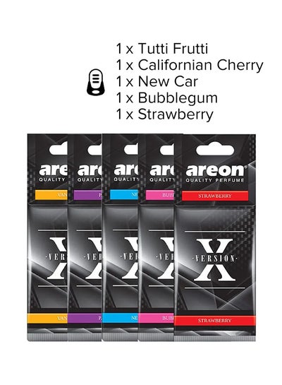 5-Piece X Version Car Air Freshener price in Saudi Arabia | Noon Saudi ...