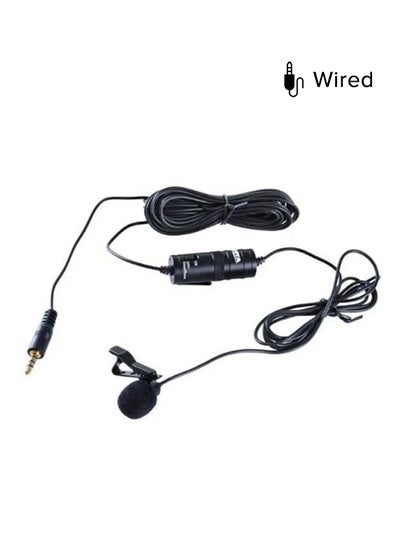 Buy By-M1 Lavalier Stereo Clip Microphone BY-M1 Black in UAE