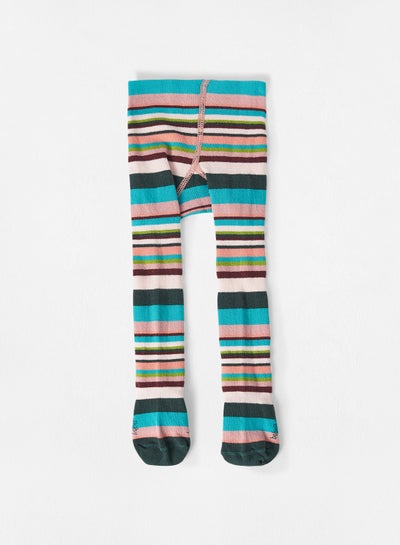 Buy Infant/Kids Striped Tights Stripes in UAE