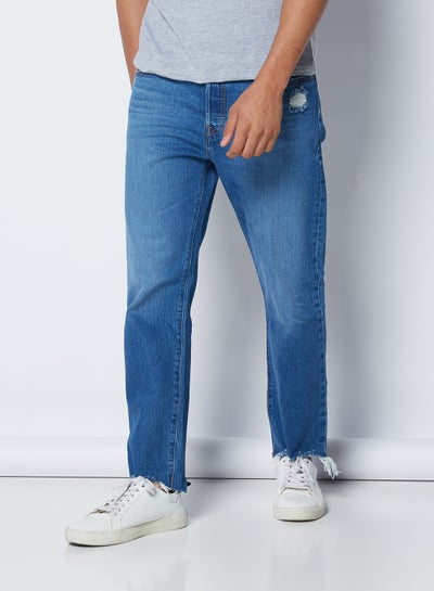 Buy Cropped Jeans Blue in Egypt