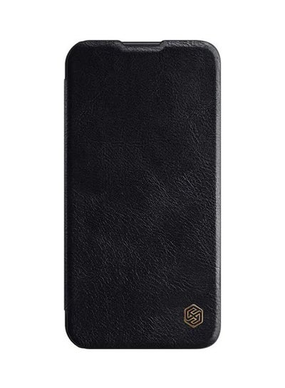 Buy Qin Pro Leather Case For Apple Iphone 13 Pro Black in Egypt