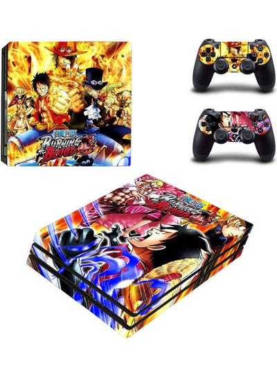 Buy One Piece Burning Blood PlayStation 4 Pro Vinyl Skin Sticker Decal For PS4 Pro in Egypt