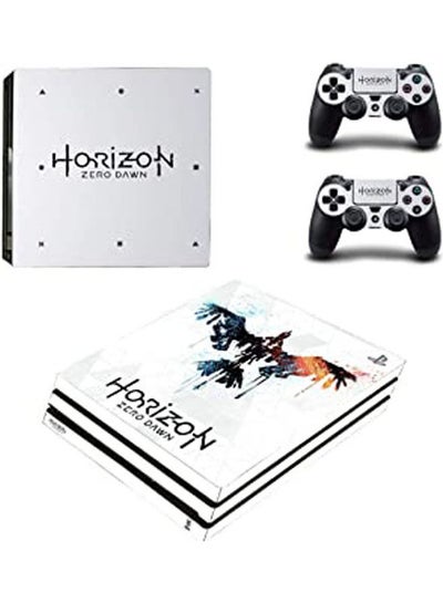Buy Skin Sticker For Sony PlayStation 4 (Pro) And Remote Controllers For Horizon Game in Egypt